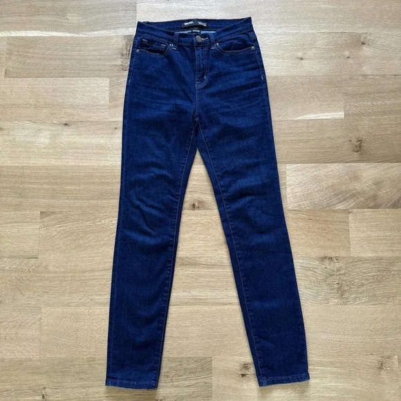 bdg cigarette high rise jeans BDG Cigarette Skinny Jeans Womens Sz 27x30 High Rise Pants Blue Denim Dark  Wash